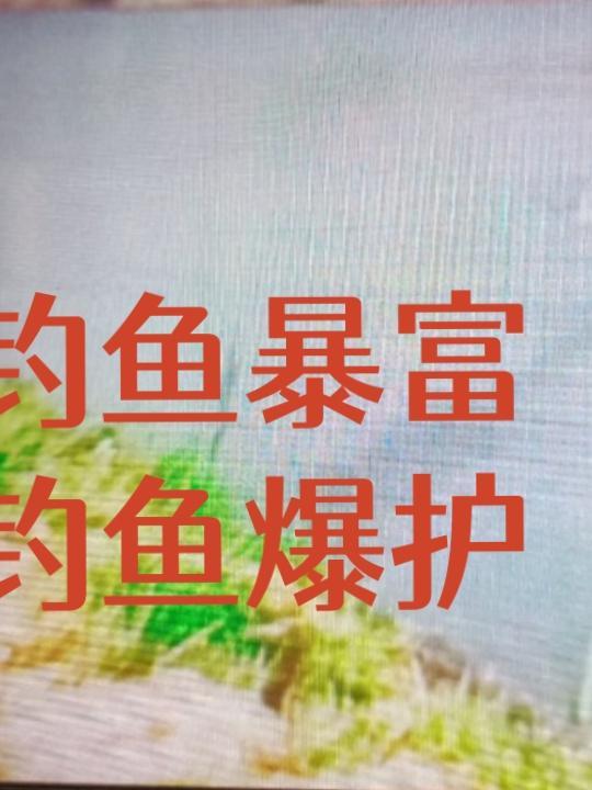 钓鱼暴富是啥意思